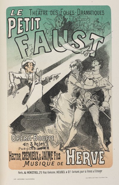 A Le Petit Faust plakátja a 