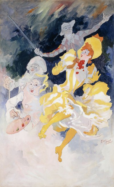 A szivárvány; A szivárvány, 1894 körül alkotó: Jules Cheret