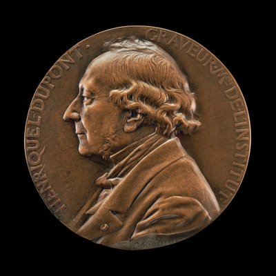 Henriquel Dupont, 1797-1892, rajzoló és metsző, c. 18701892. alkotó: Jules Clement Chaplain