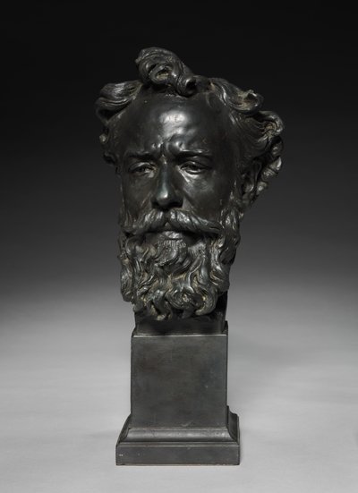 Alphonse Legros vezetője, c. 1876. alkotó: Jules Dalou