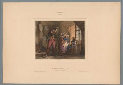 Szegény munkás fizetés nélkül jön haza Misère (30 éves) (cím a tárgyon) Erények és bűnök (sorozat címe) Vice et Vertu, album moral (...) (sorozat címe) alkotó: Jules  David