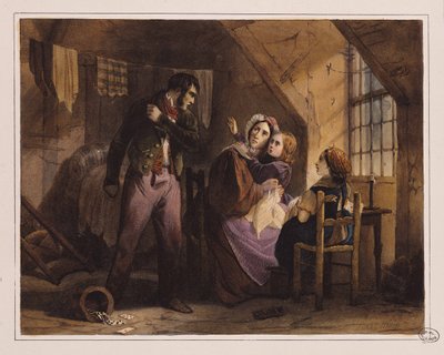 Erkölcs és erény: (színes litográfia) alkotó: Jules David