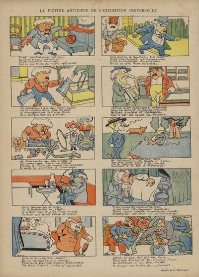 Illusztráció Le Rire alkotó: Jules Depaquit