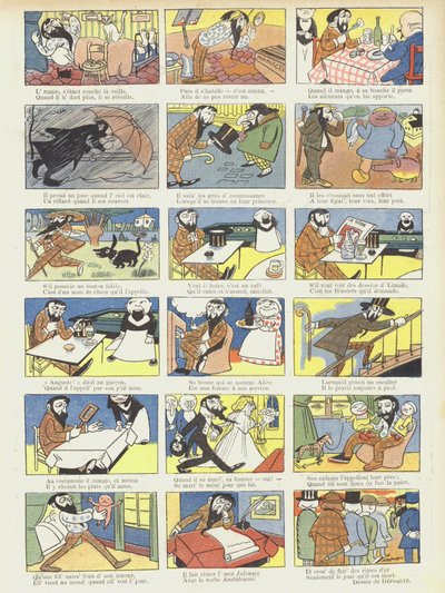 Illusztráció Le Rire alkotó: Jules Depaquit