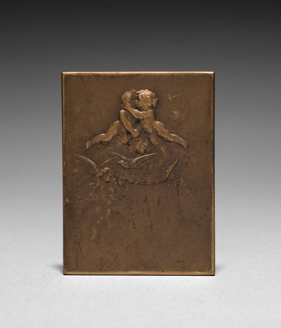 Medalion fordított. alkotó: Jules Dupré