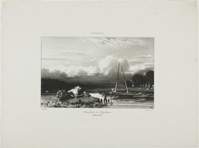 Nézet Angliában alkotó: Jules Dupré