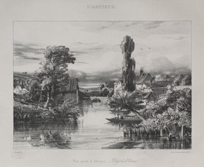 Kilátás Alençon közelében alkotó: Jules Dupré