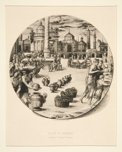 Plat d alkotó: Jules Ferdinand Jacquemart