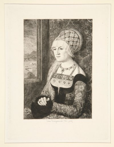 Egy nő portréja alkotó: Jules Ferdinand Jacquemart