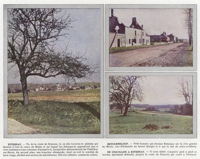 Esternay, Retourneloup, Chatillontól Esternayig alkotó: Jules Gervais Courtellemont