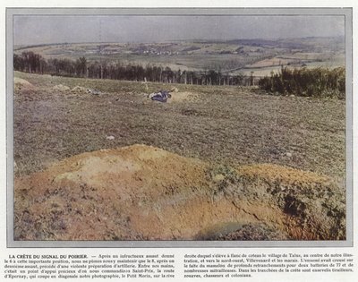 La Crete du Signal du Poirier alkotó: Jules Gervais Courtellemont