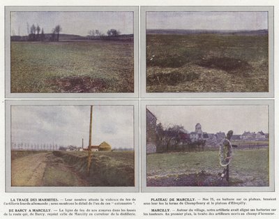 La Trace des Marmites, Plateau de Marcilly, De Barcy a Marcilly, Marcilly alkotó: Jules Gervais Courtellemont