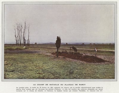 A Barcy-fennsík csatatér alkotó: Jules Gervais Courtellemont