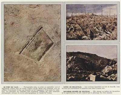 A Fort de Vaux, Cotes de Belleville, Souville második bejárata alkotó: Jules Gervais Courtellemont