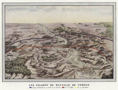 A verduni csataterek alkotó: Jules Gervais Courtellemont