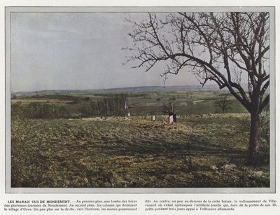 A mocsarak Mondement felől nézve alkotó: Jules Gervais Courtellemont