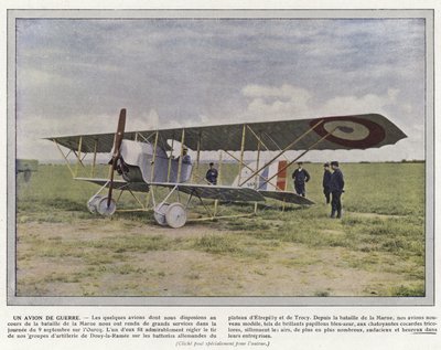 Egy háborús repülőgép alkotó: Jules Gervais Courtellemont