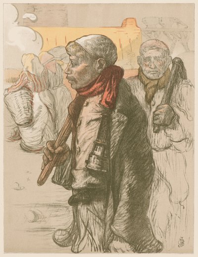 Au Pays Noir In the Black Country, c. 1898. alkotó: Jules Gustave Besson