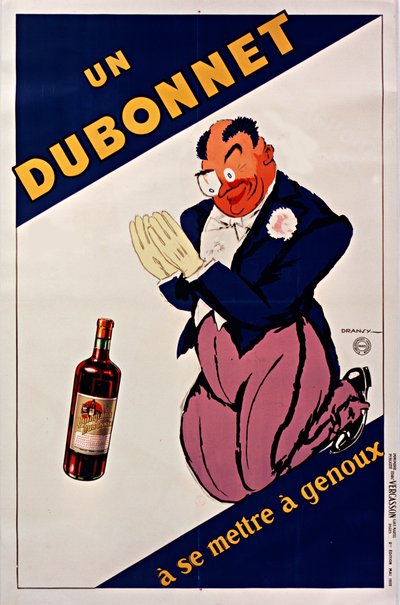 Dubonnet térdelni, 1932. alkotó: Jules Isnard Dransy