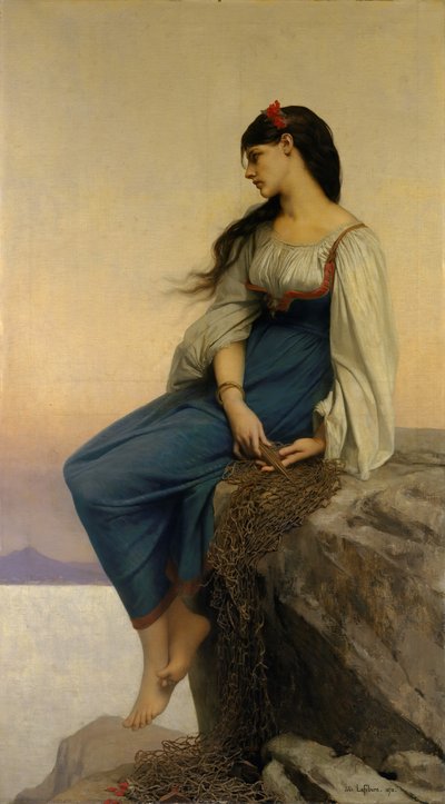 Graziella, 1878. alkotó: Jules Joseph Lefebvre