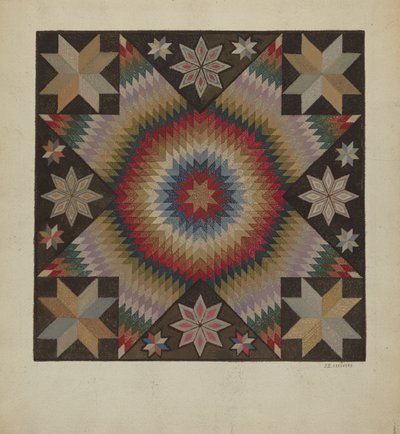 Horgos szőnyeg, c. 1936. alkotó: Jules Lefevere