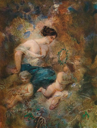 Egy allegória, 1869-1892, 1906. alkotó: Jules Lessore