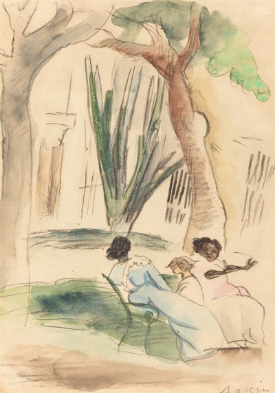 Dadák gyermekkel alkotó: Jules Pascin