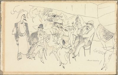 A figurák jelenete alkotó: Jules Pascin