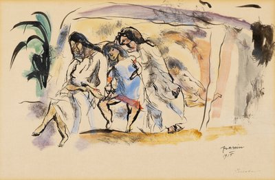 Szieszta alkotó: Jules Pascin