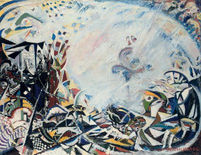 A tánc dinamikája; A tánc dinamikája, 1913 alkotó: Jules Schmalzigaug