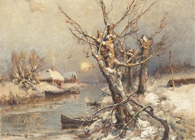 Téli nap, 1911 alkotó: Juli Julievich Klever