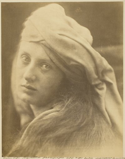Tanulmány a Beatrice Cenciről alkotó: Julia Margaret Cameron