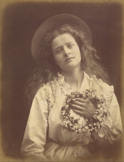 "Mert én leszek a május királynője, anyám, én leszek a május királynője" alkotó: Julia Margaret Cameron