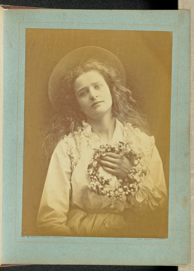 ["Mert én leszek a május királynője, anyám, én leszek a május királynője"] alkotó: Julia Margaret Cameron