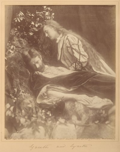 Gareth és Lynette alkotó: Julia Margaret Cameron