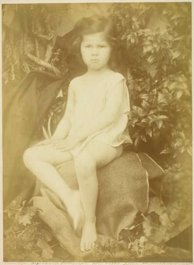 George Duckworth Study for the Infant Saint John, 1872. alkotó: Julia Margaret Cameron