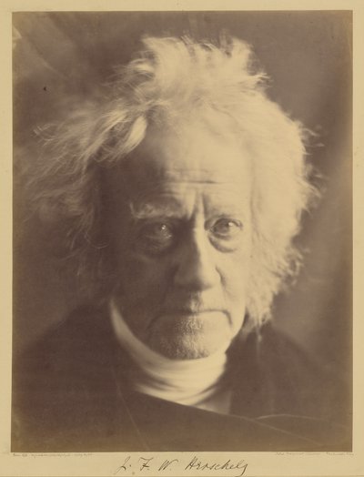 J. F. W. Herschel alkotó: Julia Margaret Cameron