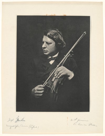Joseph Joachim alkotó: Julia Margaret Cameron