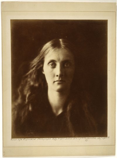 Julia Jackson szemből „Stella” alkotó: Julia Margaret Cameron