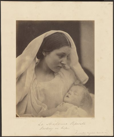 Pihenő Madonna alkotó: Julia Margaret Cameron