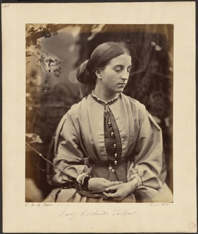Lady Adelaide Talbot alkotó: Julia Margaret Cameron