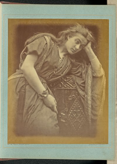 "Mariana - Azt mondta, hogy félelmetes vagyok, félelmetes, bárcsak halott lennék." alkotó: Julia Margaret Cameron