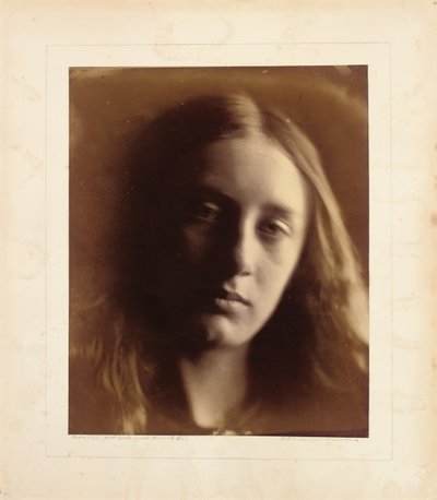 May Prinsep mint Szent János, 1866 (albumnyomat) alkotó: Julia Margaret Cameron