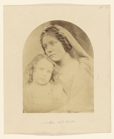 Anya és gyermeke alkotó: Julia Margaret Cameron