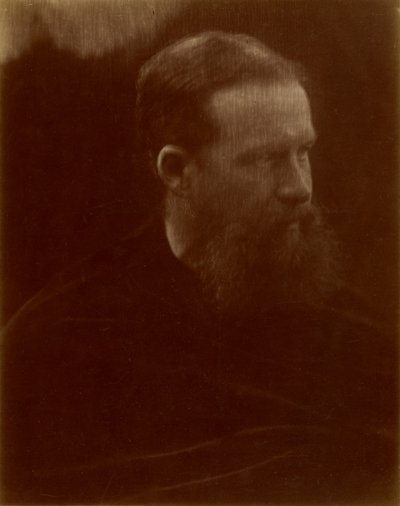 [Szakállas férfi portréja] alkotó: Julia Margaret Cameron