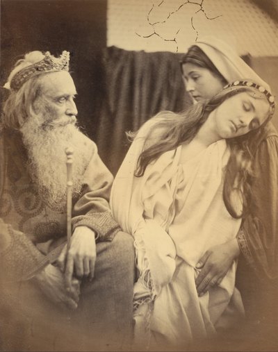 Eszter királynő Ahasvérus király előtt alkotó: Julia Margaret Cameron