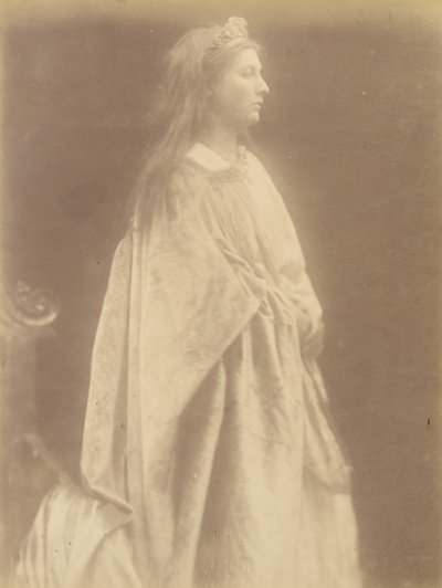 Guinevere királynő, 1874. alkotó: Julia Margaret Cameron