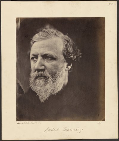 Robert Browning alkotó: Julia Margaret Cameron