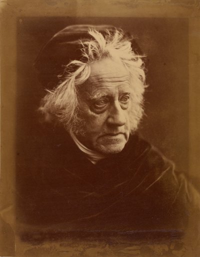 Sir J.F.W. Herschel alkotó: Julia Margaret Cameron