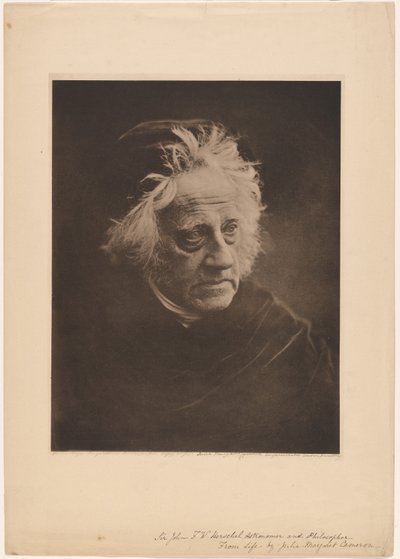 Sir John F. W. Herschel alkotó: Julia Margaret Cameron